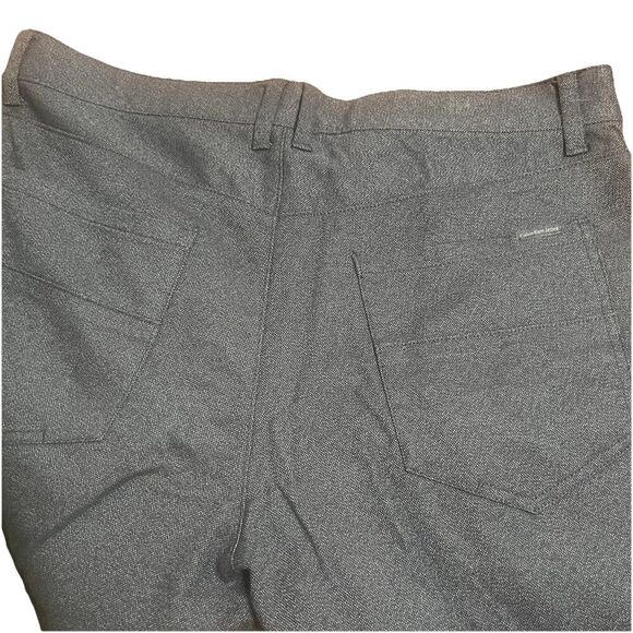 Calvin Klein Jeans Men's Straight Leg Dark Gray Denim Pants Size 36x34 Classic F - Picture 15 of 15